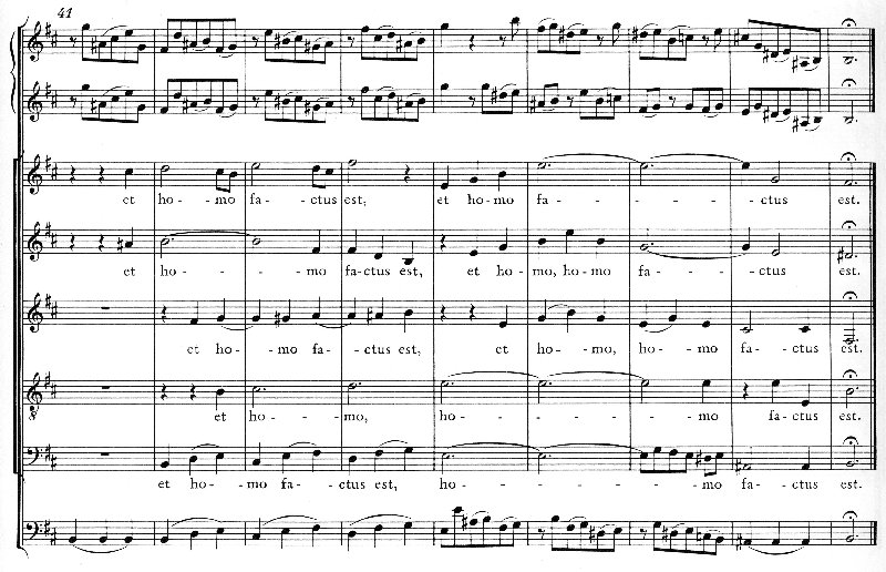 バッハロ短調ミサ曲 楽譜 - スコア/楽譜